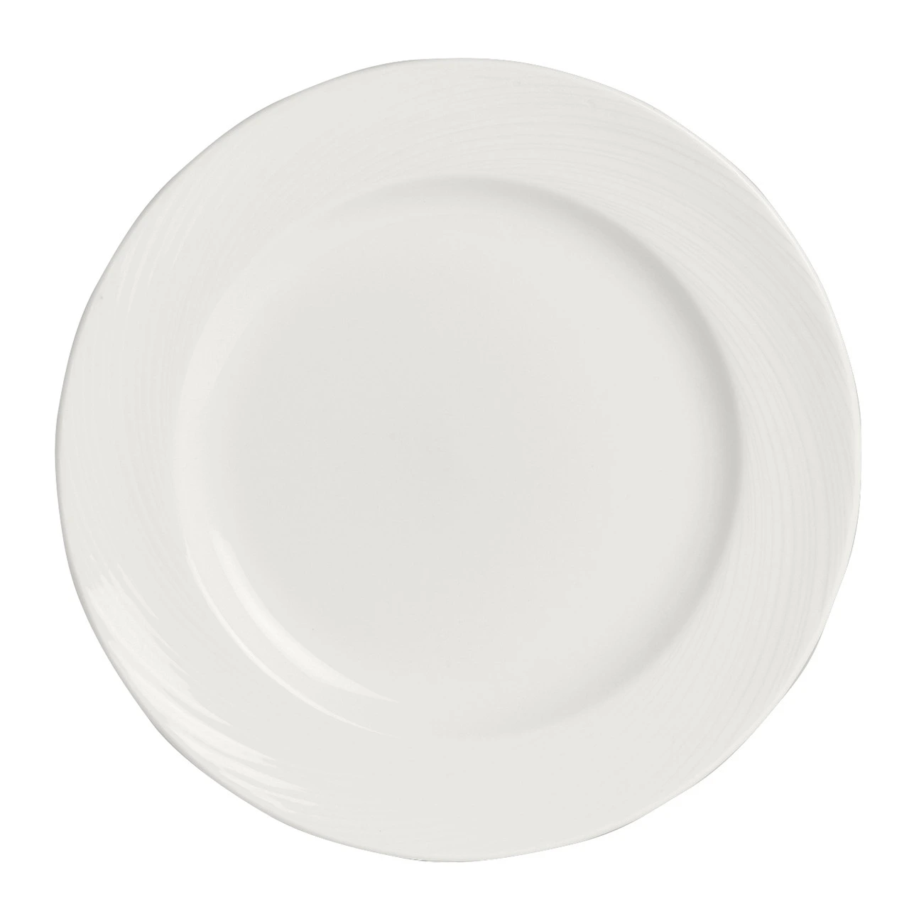 Steelite - 12 1/2 In White Spyro Plate (6 Per Case) - 9032C979