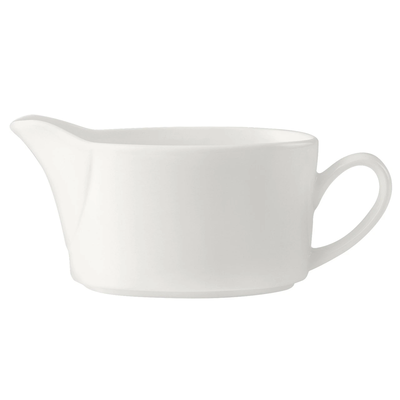 Steelite - 12 Oz  White Monaco Vogue Sauce Boat (6 Per Case) - 9001C672