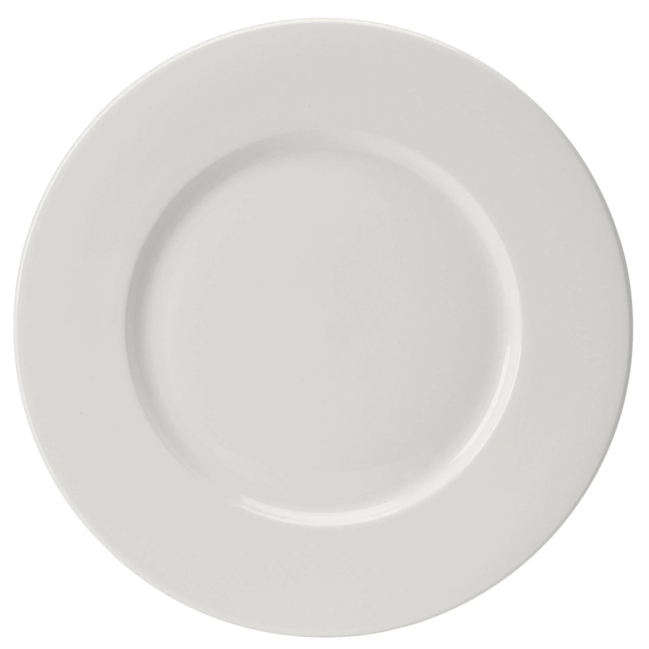 Steelite - 12 1/2 In White Monaco Vogue Wide Rim Plate (6 Per Case) - 9001C1060