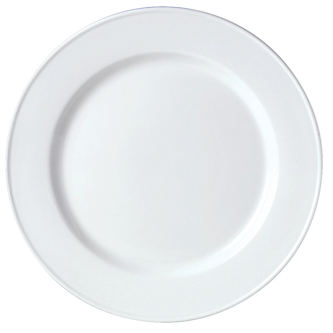 Steelite - 9 In White Simplicity Slimline Plate (24 Per Case) - 11010211