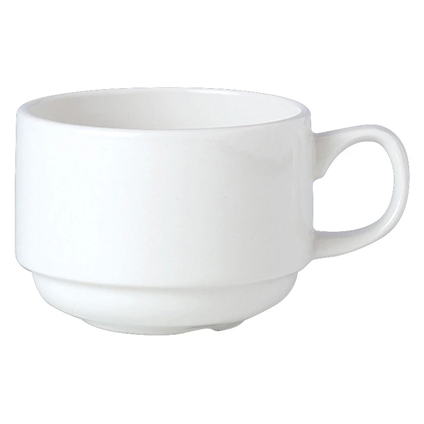 Steelite - 7 Oz  White Simplicity Slimline Stack Cup (36 Per Case) - 11010217