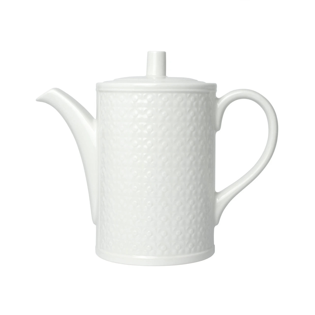 Steelite - 21 Oz White Bead Beverage Pot (6 Per Case) - 1403X0139