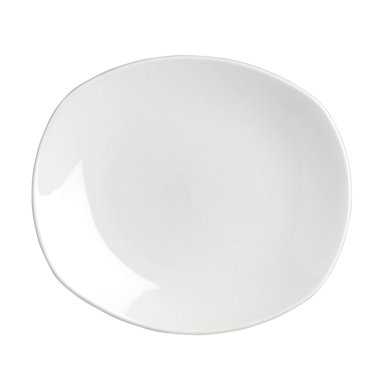 Steelite - 8 In X 7 In White Taste Spice Plate (24 Per Case) - 11070581