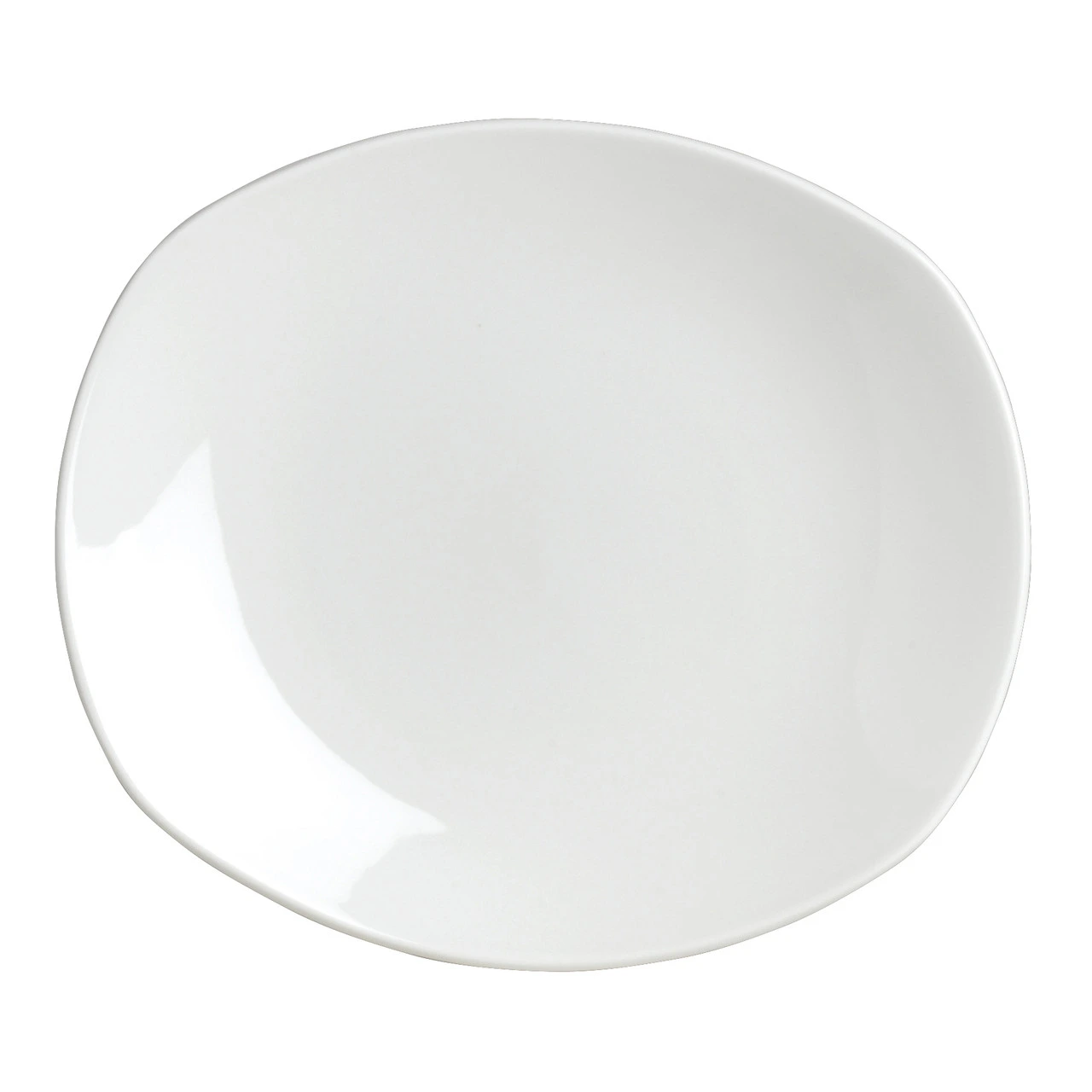 Steelite - 10 In X 9 In White Taste Spice Plate (24 Per Case) - 11070580