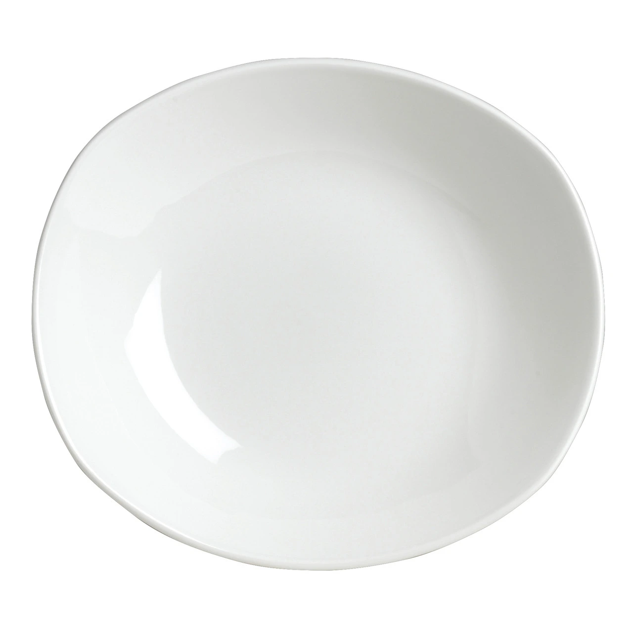 Steelite - 8 In X 7 1/2 In X 1 3/4 In White Taste Zest Platter (24 Per Case) - 11070587