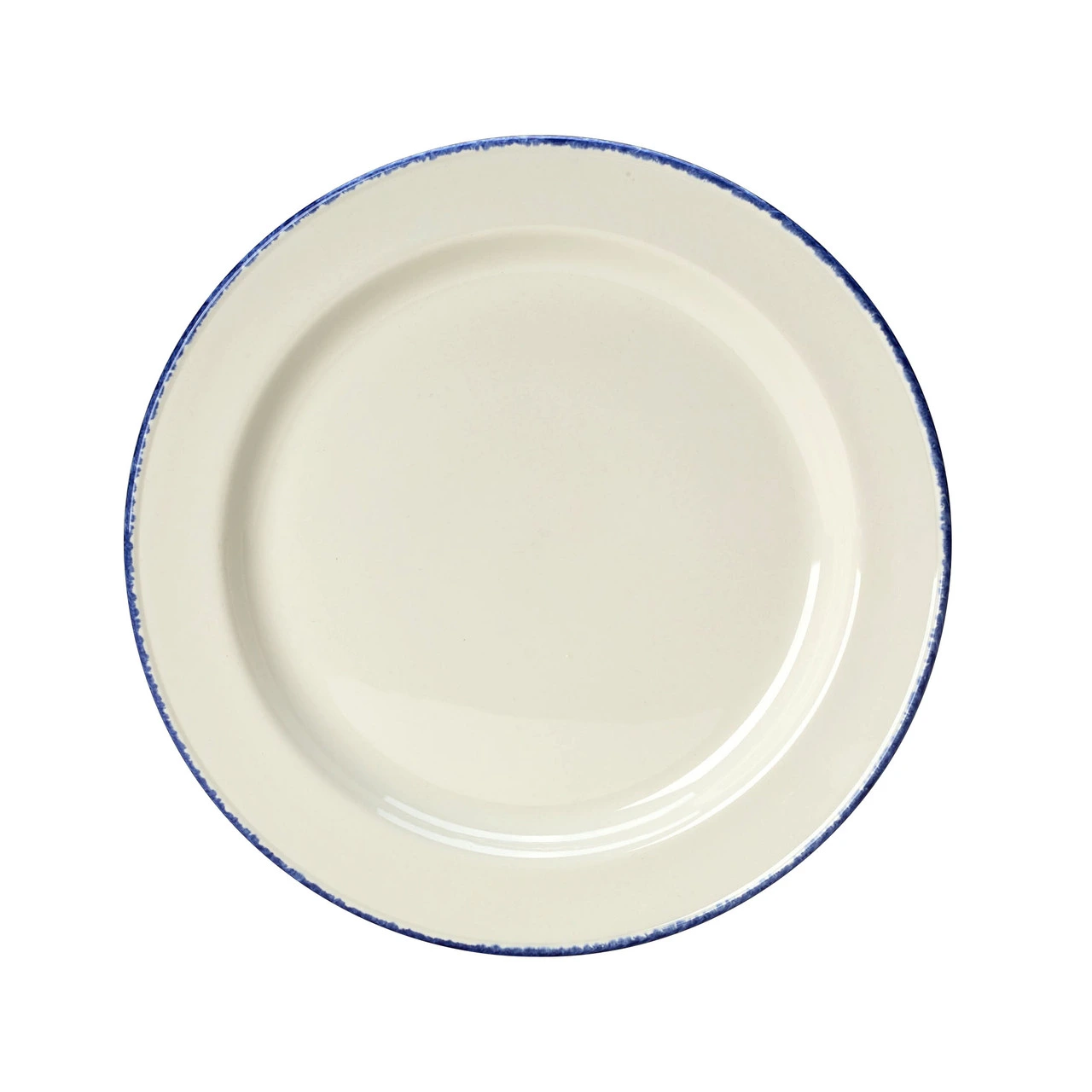 Steelite - 10 5/8 In Blue White Dapple Slimline Plate (24 Per Case) - 17100209