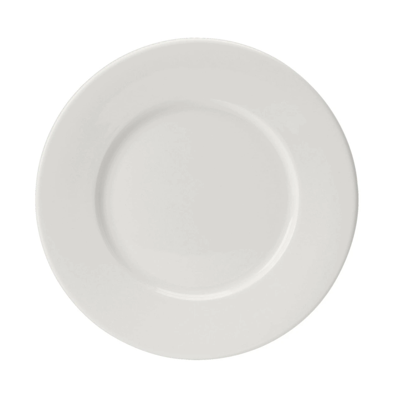 Steelite - 10 In White Monaco Vogue Wide Rim Plate (24 Per Case) - 9001C1062