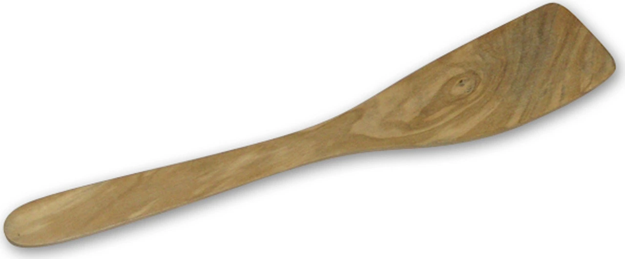 Bérard France - 12" Olivewood Curved Spatula