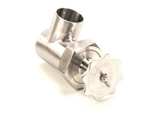 Cleveland - 3" Tangent Draw-Off Valve w/Drain Strainer for Steam Kettles - TD3