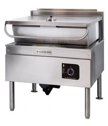 Cleveland - DuraPan 40 Gallon Electric Tilting Braising Pan/Skillet 240V/3Ph - SEL40TR