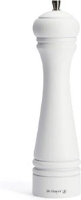 de Buyer - 9.84" Java Matte White Wood Salt Mill