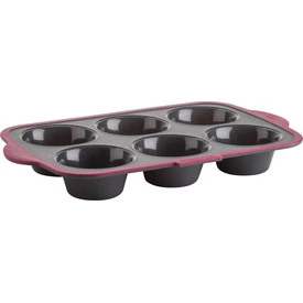 Trudeau - 6 Cup Silicone Muffin Pan