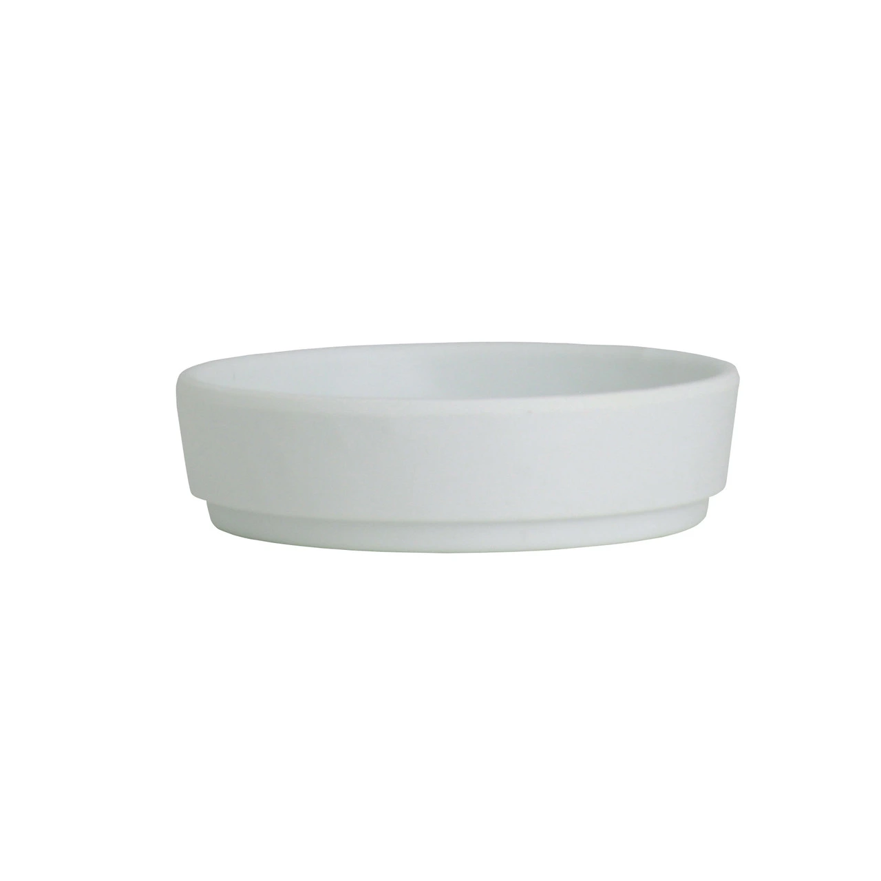 Creations - 2 Oz White Cali Round Dish White (24 Per Case) - 7182TM510