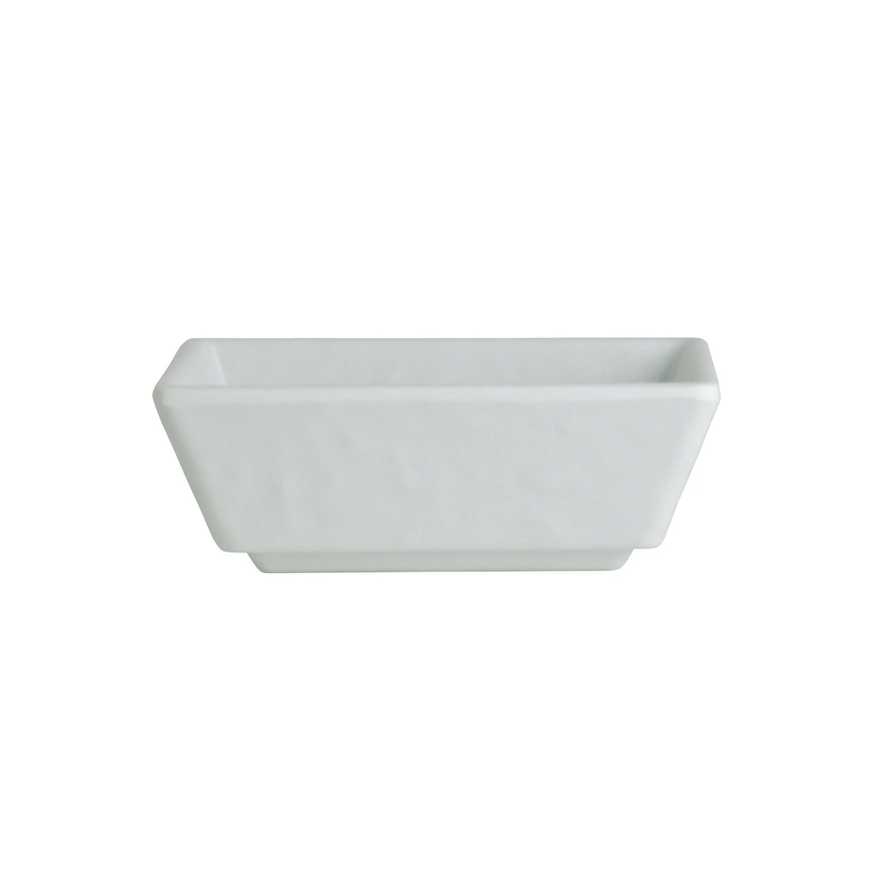 Creations - 2 Oz White Cali Rectangular Dish White (24 Per Case) - 7182TM515