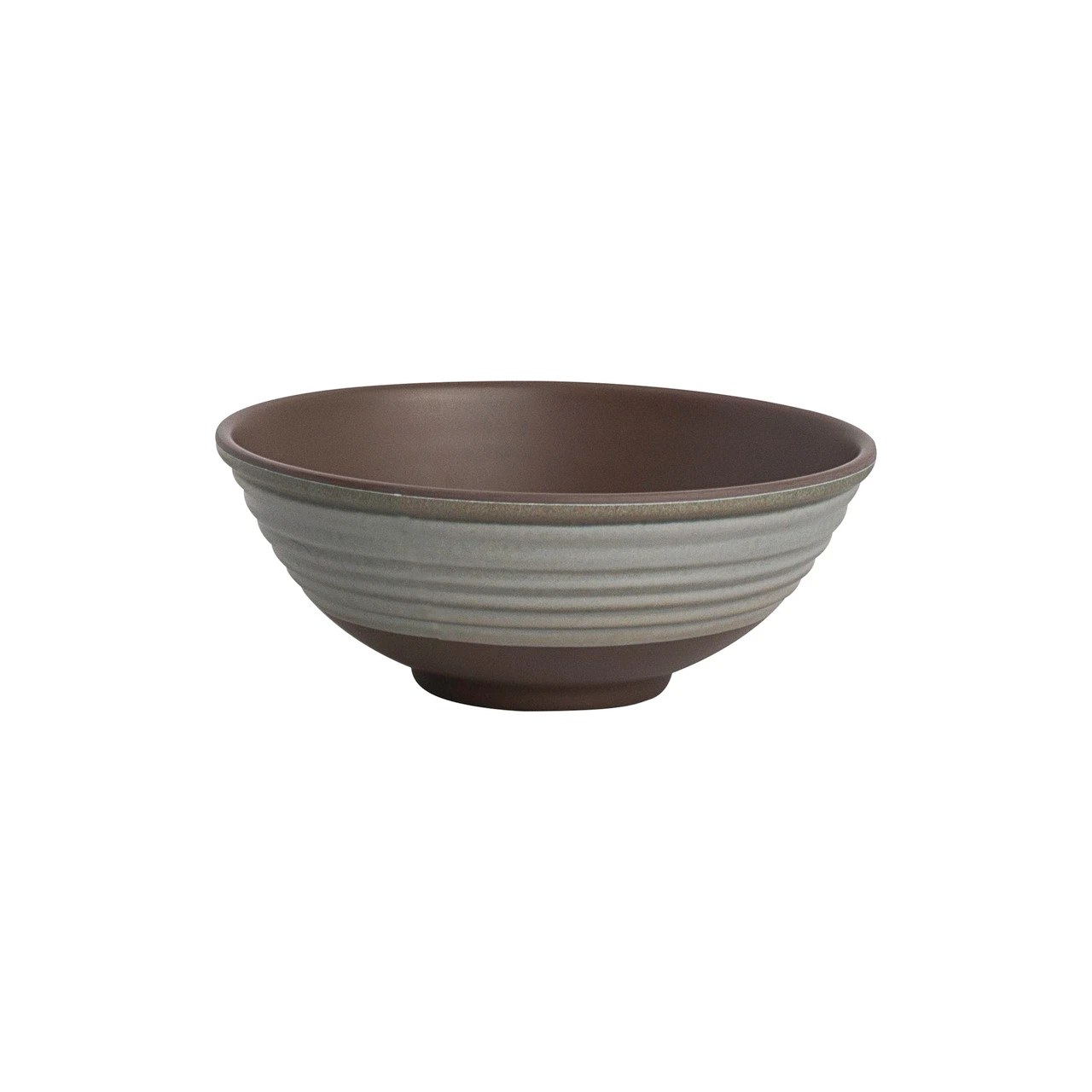 Creations - 30 1/4 Oz Gray Salinas Bowl (12 Per Case) - 7178TM704