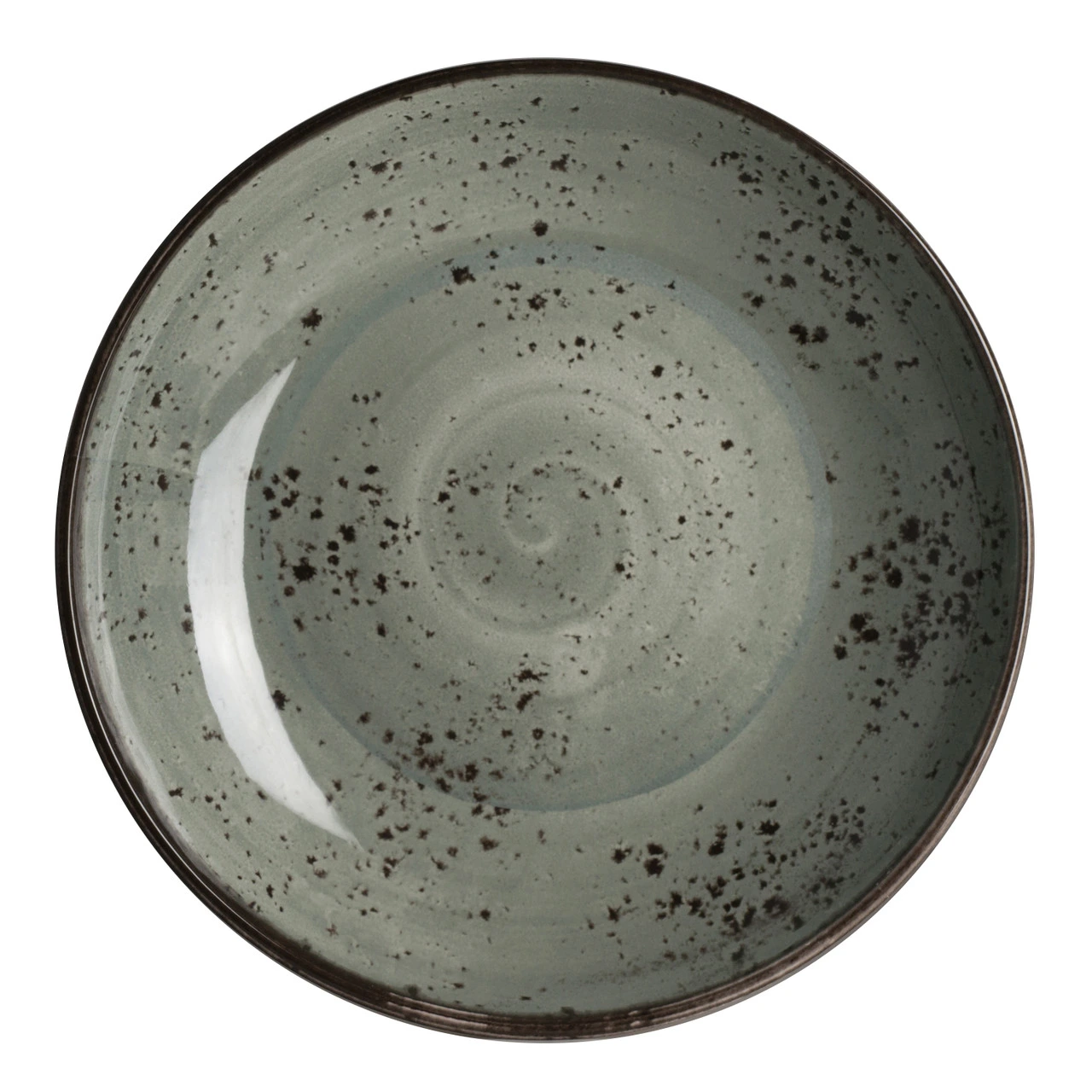 Creations - 27 Oz Gray Urban Melamine Coupe Bowl (12 Per Case) - 7065MM302