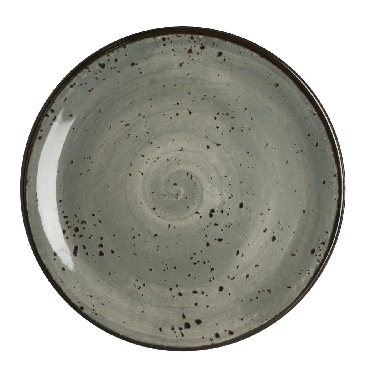 Creations - 6 In Gray Urban Melamine Coupe Plate (12 Per Case) - 7065MM305