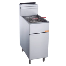 Brika - 50 lb Natural Gas Fryer - BFR-50-NAT