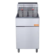 Brika - 70 lb Liquid Propane Fryer - BFR-70-LPG