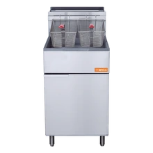Brika - 70 lb Natural Gas Fryer - BFR-70-NAT