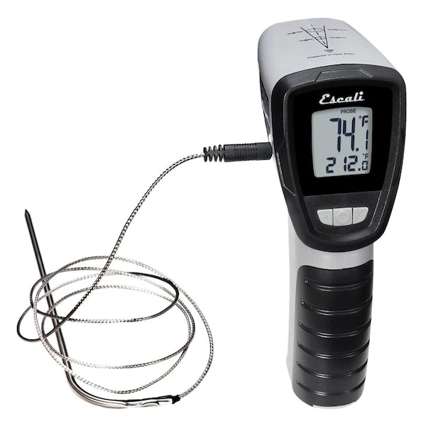 Escali - Infrared Surface & Probe Digital Thermometer