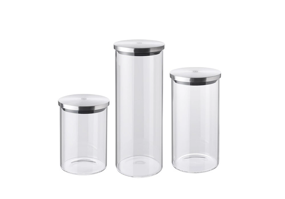 Zwilling - 3 Piece Glass Storage Jar Set