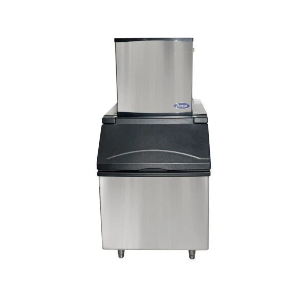 Atosa - 450 lbs Modular Ice Maker With 395 Lb Storage Bin - YR450S-AP-161 + CYR400P