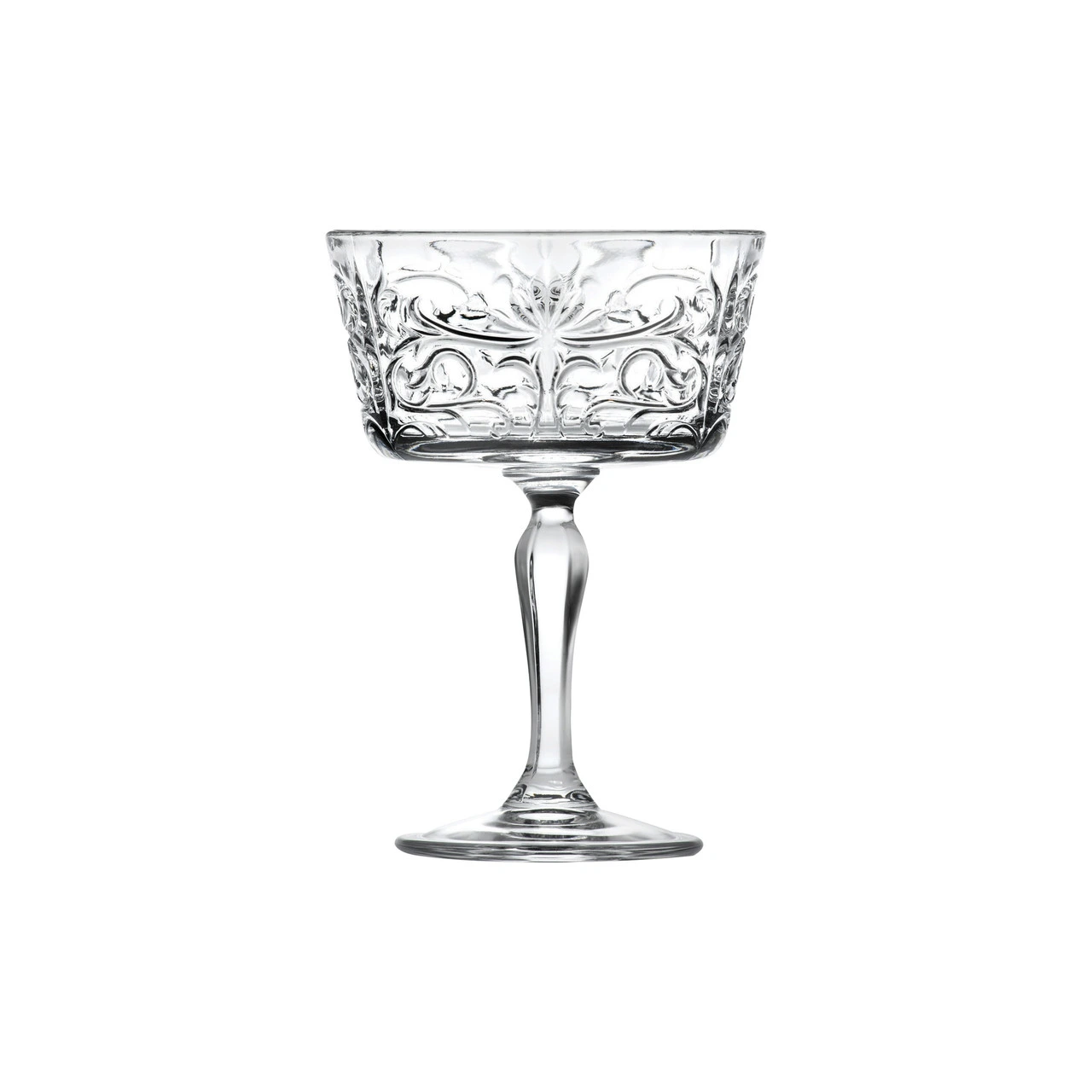 RCR Crystal - 9 Oz Tattoo Champagne Saucer (12 Per Case) - 676RCR378