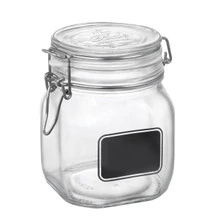 Bormioli Rocco - 29 Oz Fido Jars Chalkboard Jar (12 Per Case) - 4949Q462