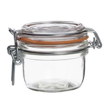 Bormioli Rocco - 6 Oz Fido Jars Jar Orange Gasket (6 Per Case) - 4949Q460