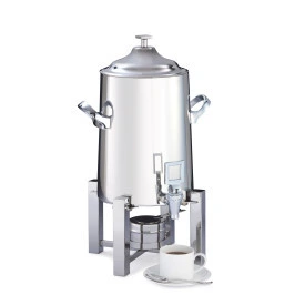 D.W. Haber - Tower 12 Qt Stainless Steel Sterno Urn - DW33KSS