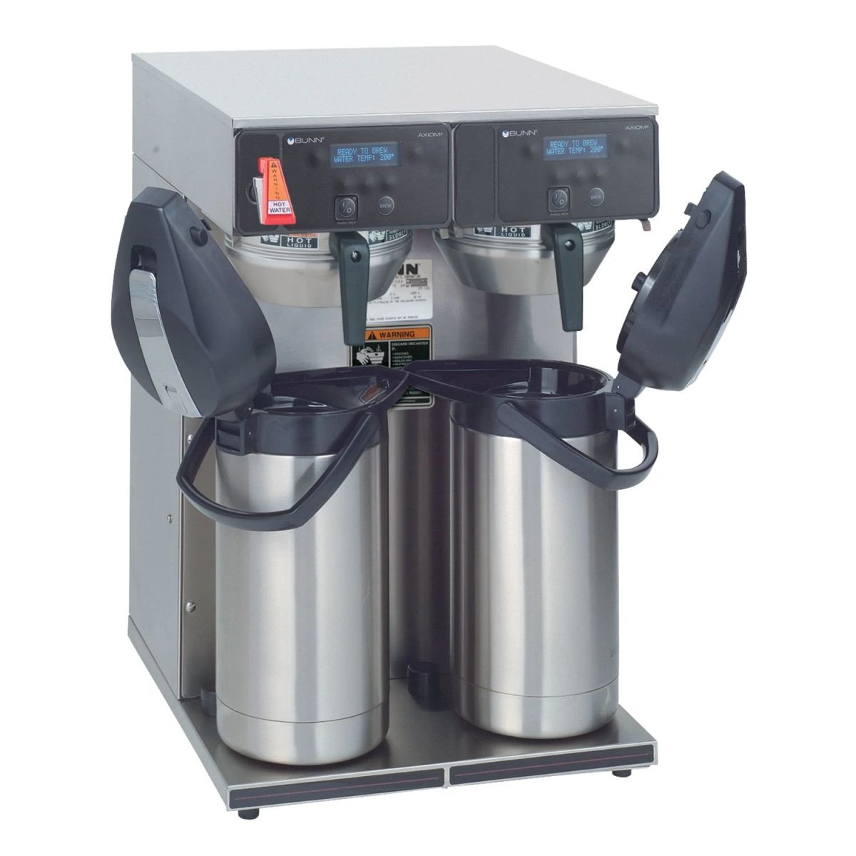 BUNN - Axiom Twin Airpot Coffee Brewer w/ Stainless Funnel - 38700.6013