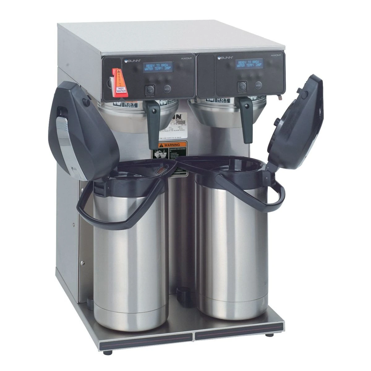 BUNN - Axiom Twin Airpot Coffee Brewer w/ Gourmet Funnel - 38700.6088