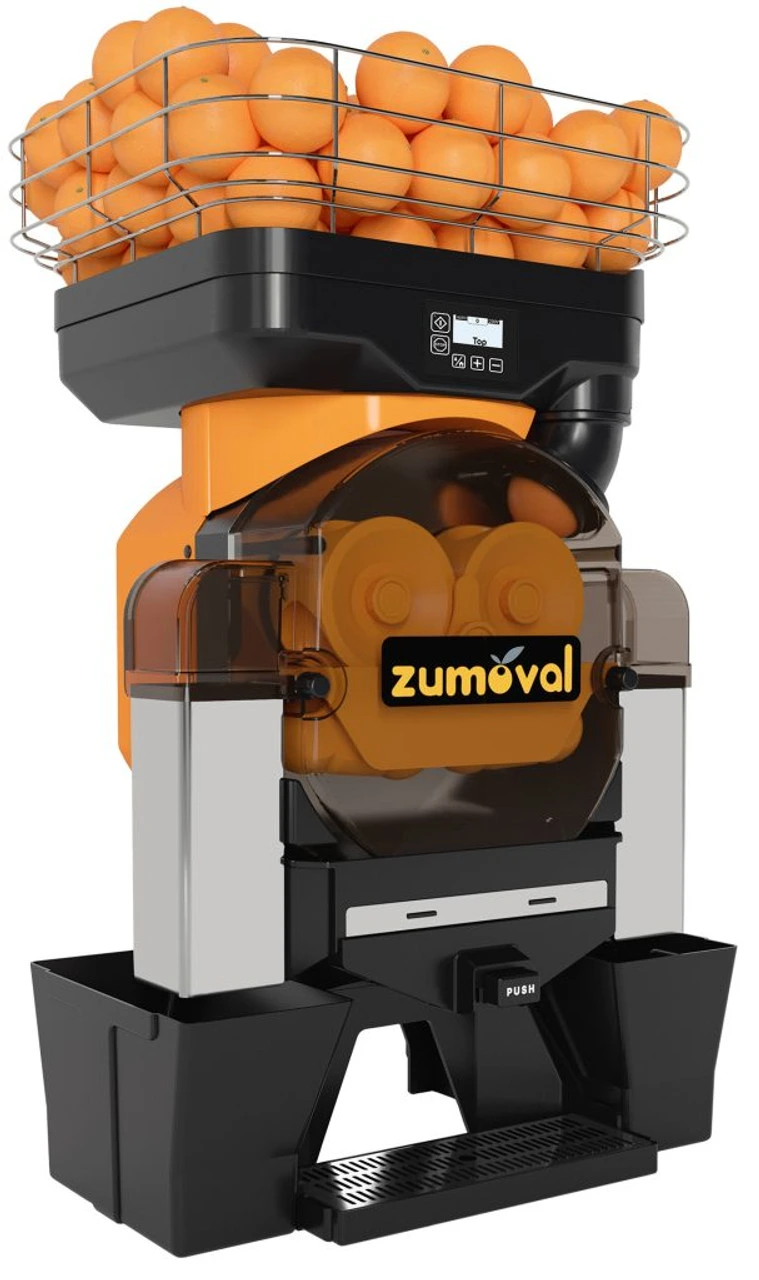 Zumoval - Fast Top Juice Extractor w/ Auto Feeder/Self Clean System & Push/Juice Button - 47990