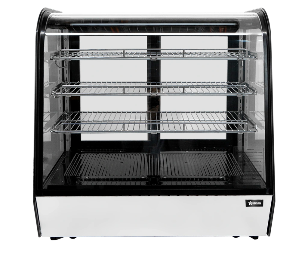 Omcan - 48" Countertop Curved Glass Refrigerated Display Case - 47967