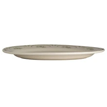 Homer Laughlin - 10 1/2 In X 7 1/4 In American Rose Moss Rolled Edge Oval Platter (24 Per Case) - HL1549885