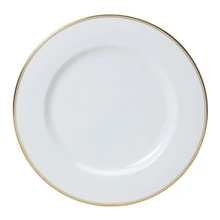 William Edwards - 6 1/2 In Burnished Gold Plate (12 Per Case) - 82107AND0104