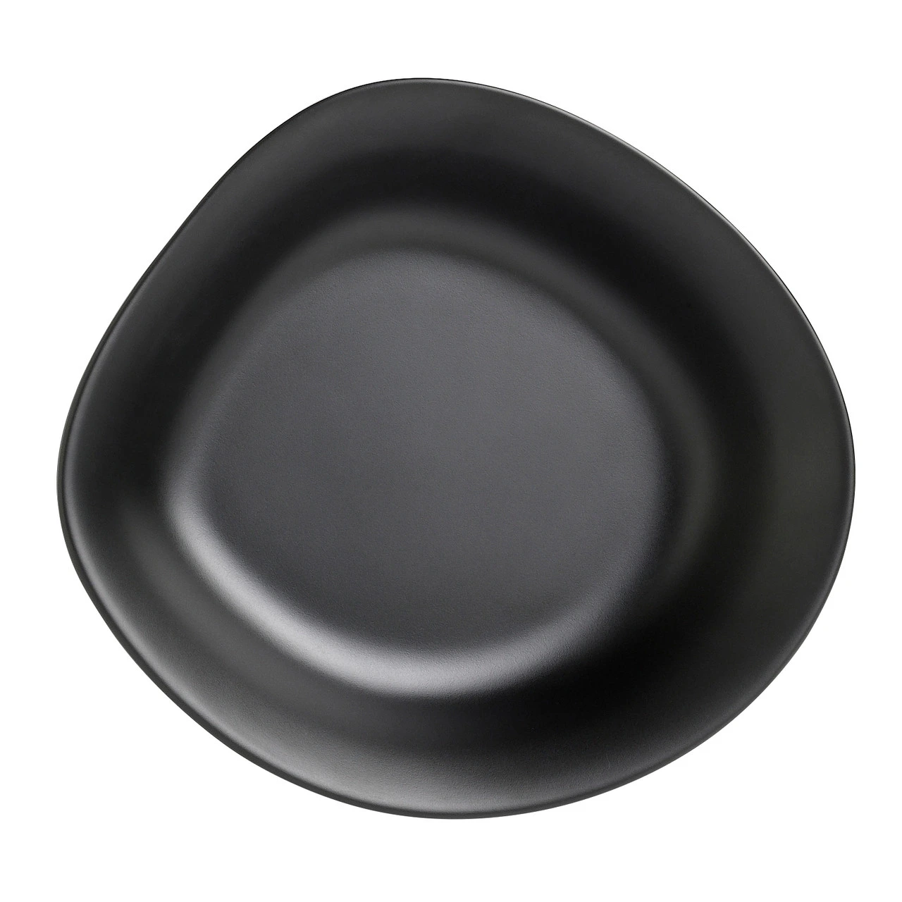 Delfin - 13 Oz Black Marisol Small Salad Bowl (12 Per Case) - 7000DD024