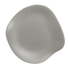 Delfin - 11 1/2 In Driftwood Gray Marisol Plate (12 Per Case) - 7006DD028