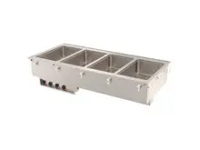 Vollrath - Four-Well Modular Drop-In Hot Well 120V w/ Thermostatic Controls & Auto-Fill - 3640680