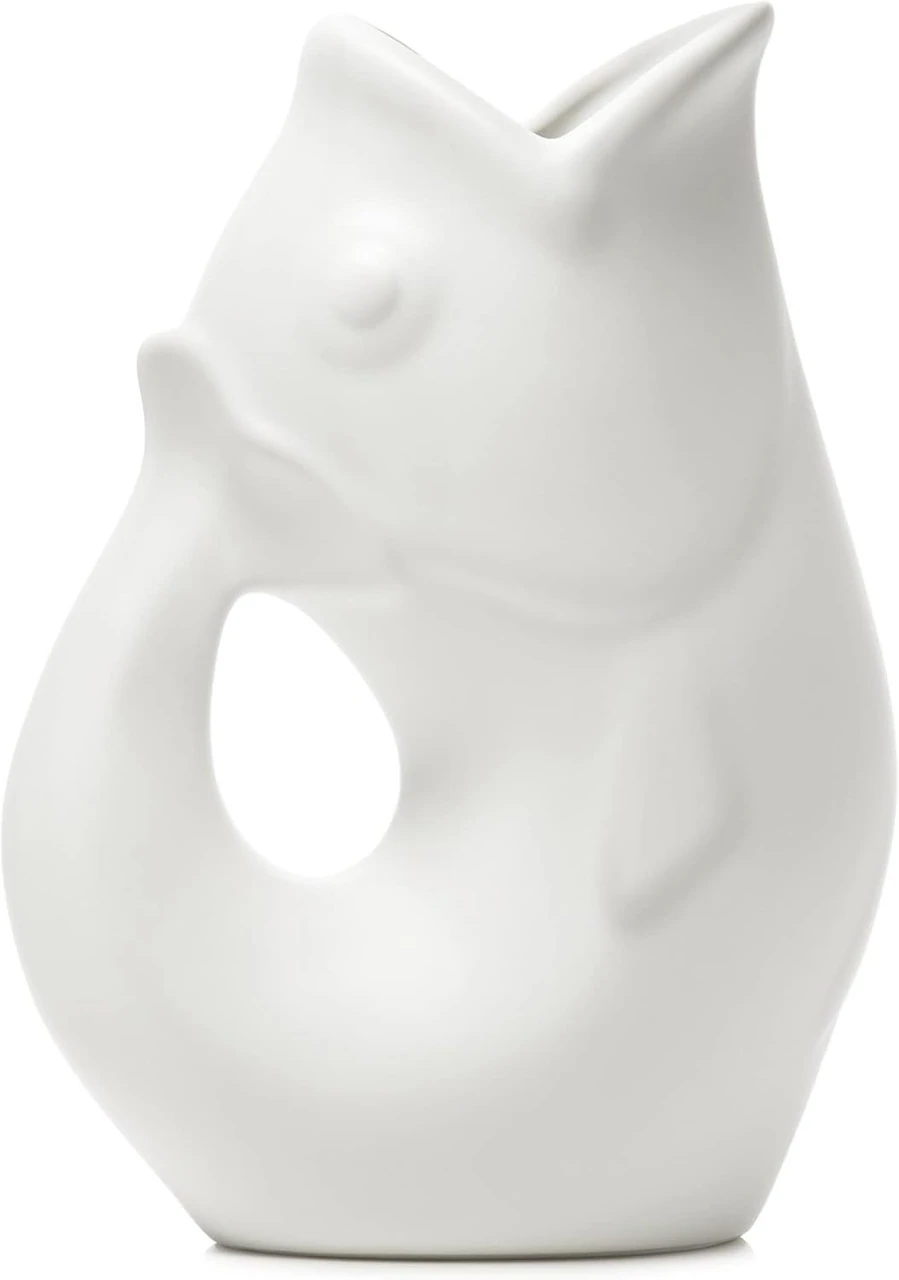 GurglePot - Matte White 42 Oz Large Gurgle Pot