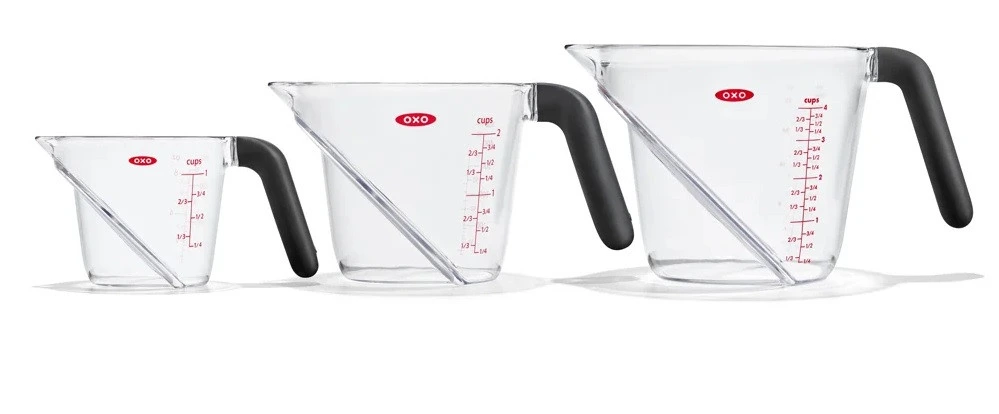 Oxo - 3 Piece Angled Measuring Cup Set