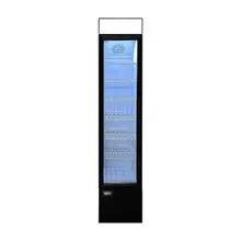 Omcan - 14" Slim Glass Door Display Refrigerator w/ Lightbox - 48275