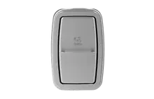 Koala Kare - Vertical Stainless Steel Surface Mounted Baby Changing Station - KB311-SSWM