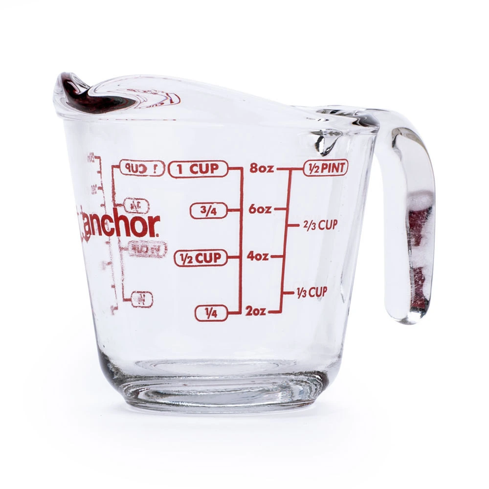 Anchor Hocking - 2 Cup (.5L) Glass Measuring Cup