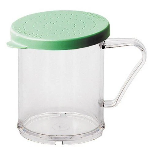 Cambro - Dredger with Green Fine Ground Lid - 96SKRF