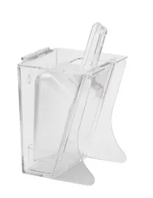 Cal Mil - 32 Oz Classic Polycarbonate Freestanding Scoop Holder - 355
