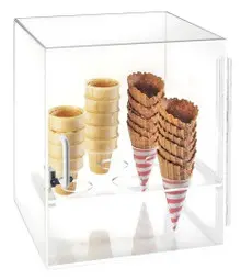 Cal Mil - 12" Classic 9-Hole Cone Cabinet - 386