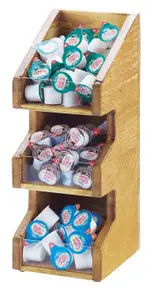 Cal Mil - 6" Madera 3 Tier Condiment Organizer - 205399