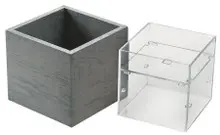 Cal Mil - 7.5" Ashwood Condiment Holder - 2209683